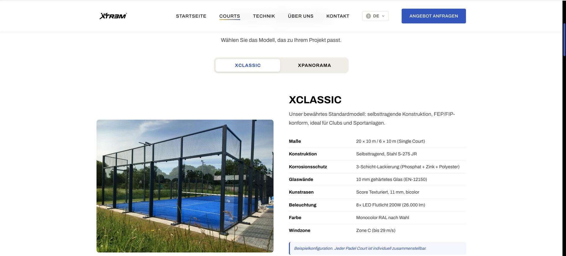 XTR3M Sports Webseite – Referenzprojekt von LKS E-Commerce Wuppertal